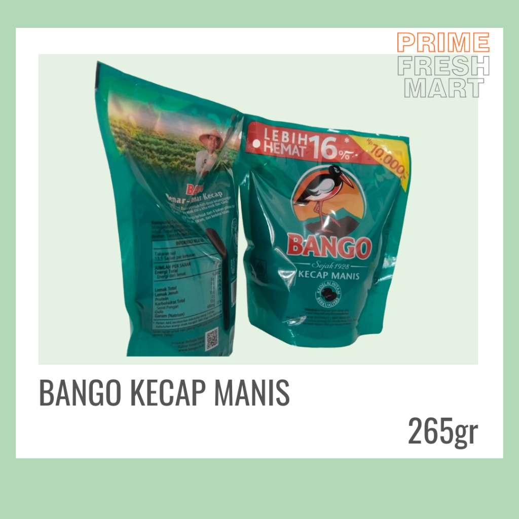 

Bango Kecap Manis Pouch 77gram