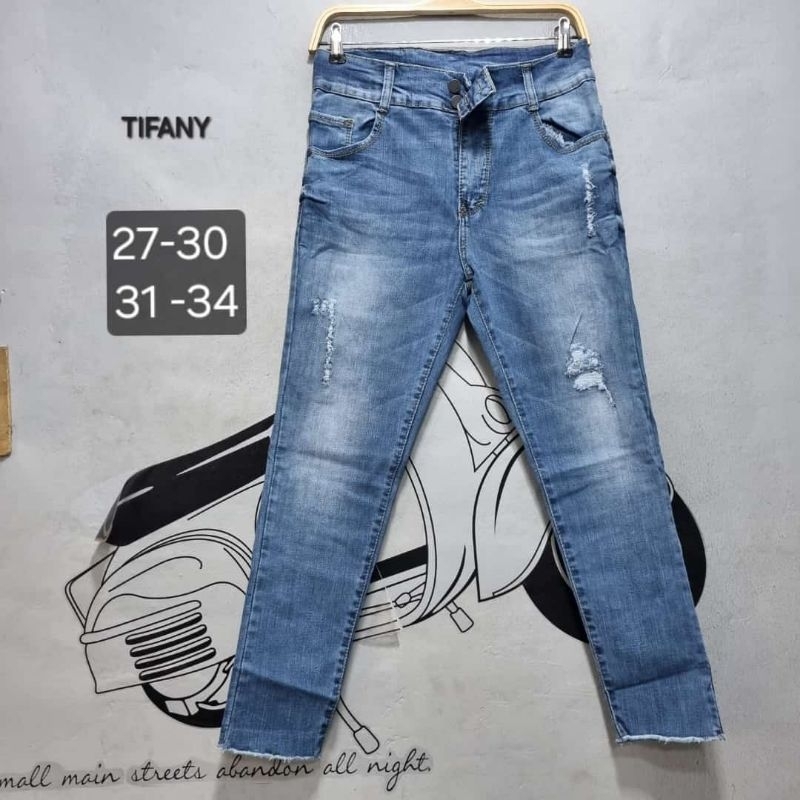 CELANA SKINNY CAKAR WANITA TIFFANY EVODOM JEANS