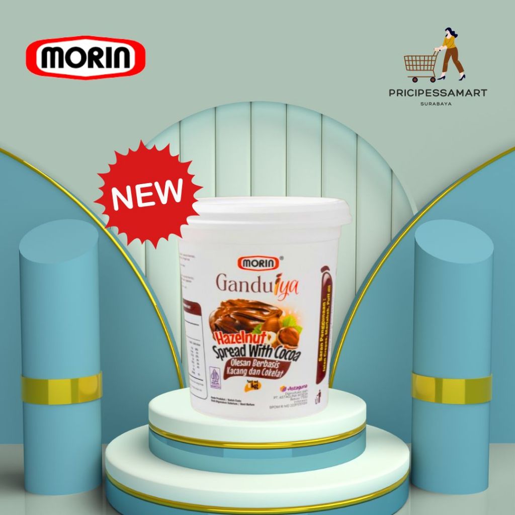 

MORIN GANDUIYA HAZELNUT SPREAD WITH COCOA 1KG