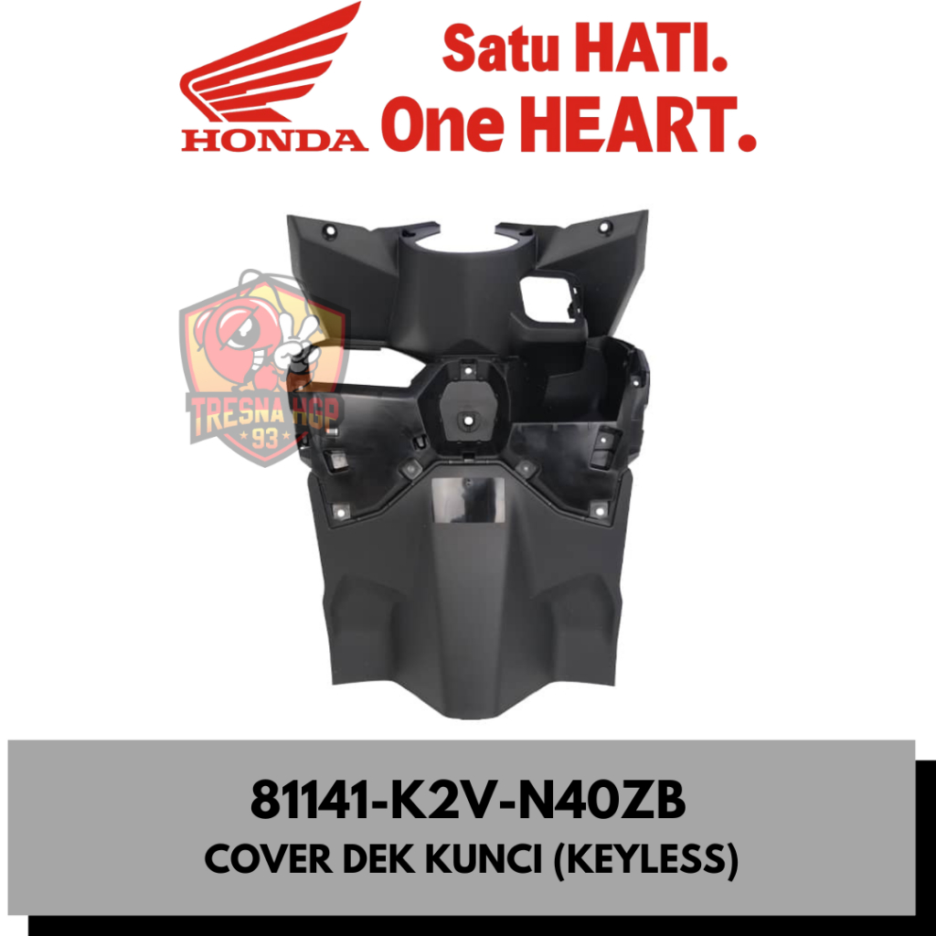 81141-K2V-N40ZB COVER DEK KUNCI NEW VARIO ESP 125 K2V ORIGINAL | COVER INNER LOWER 81141K2VN40ZB