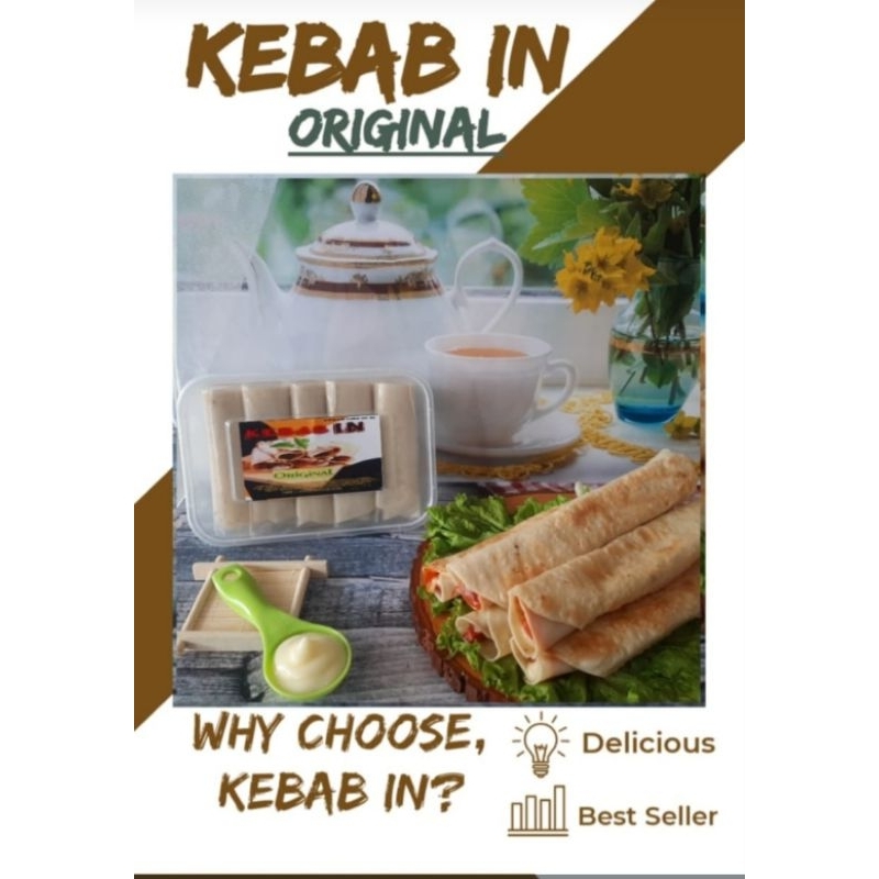 

kebab in pedas/ original