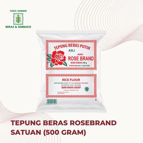 

Tepung beras ROSEBRAND satuan (500 gram)