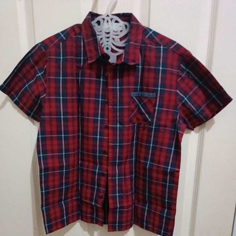 Kemeja Anak Laki Lengan Pendek Aero Boys 11-12 Preloved