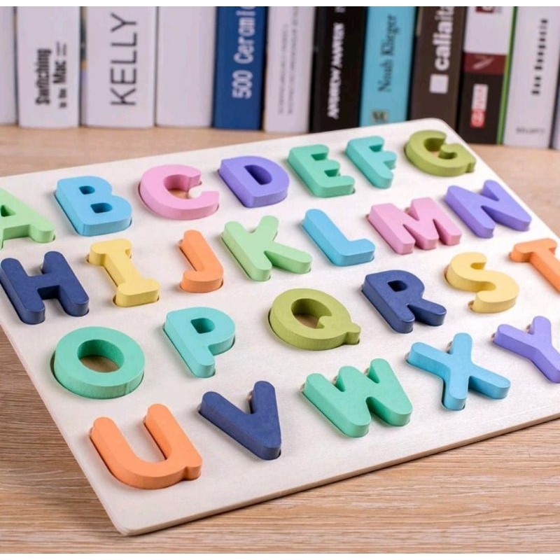 Mainan Puzzle ABC Timbul Jumbo / Mainan Edukasi Anak / Mainan Anak