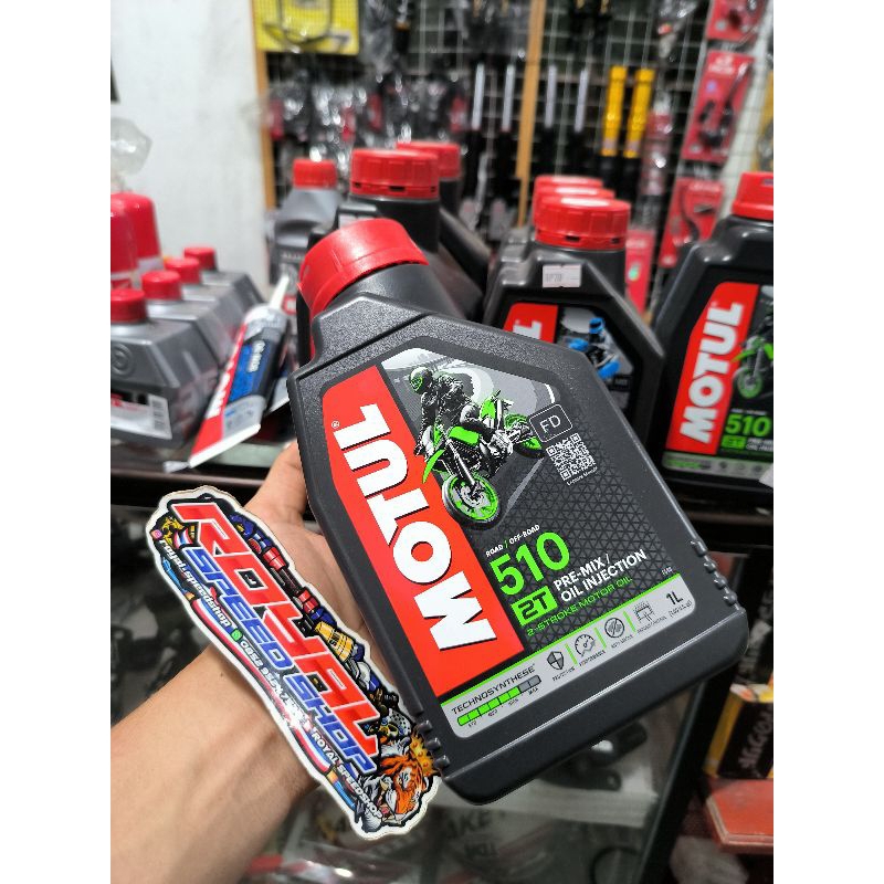 Oli samping Motul 510 oli 2 tak Motul 1 Liter  Oli 2tak ninja fizr kzr dan lain nya Oli Motul 510 Or