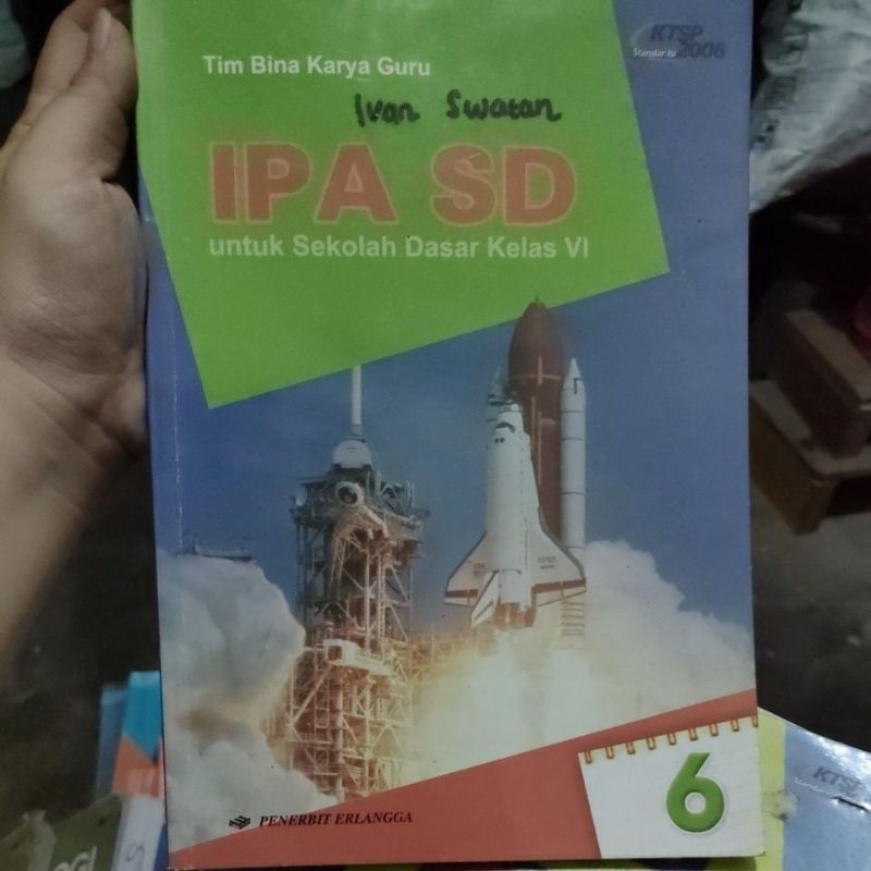 BUKU PELAJARAN IPA SD KELAS 6