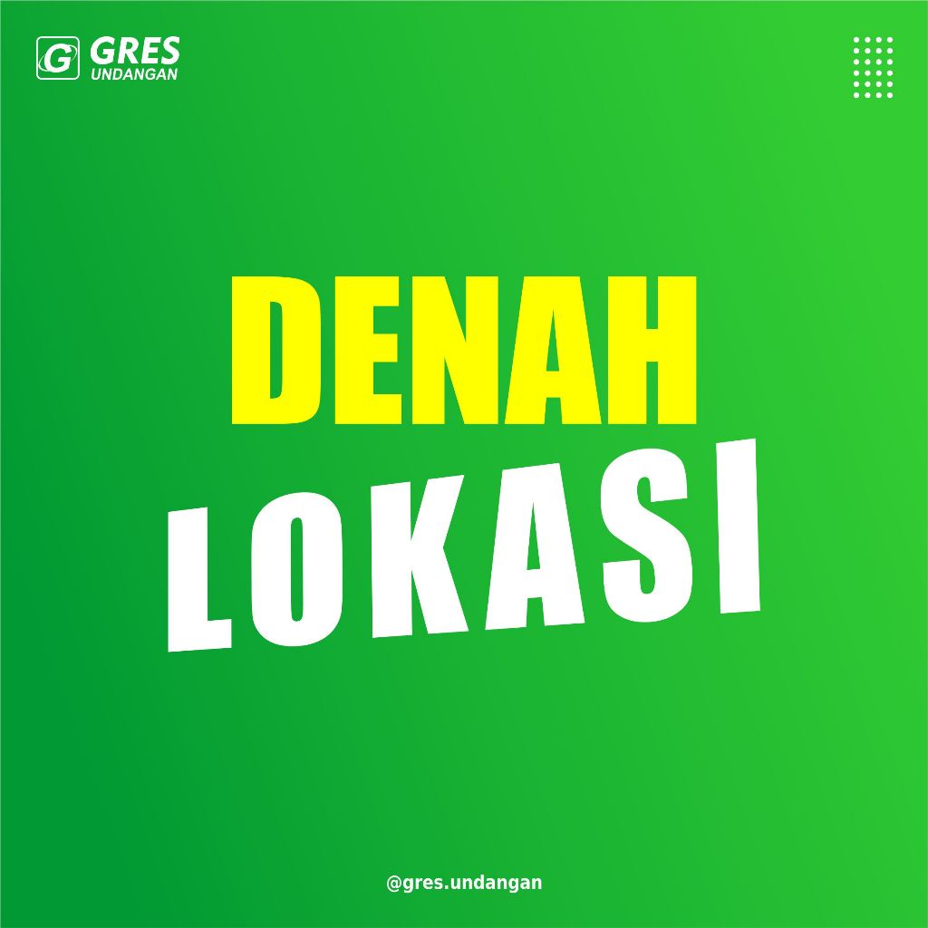 JASA DENAH LOKASI UNDANGAN