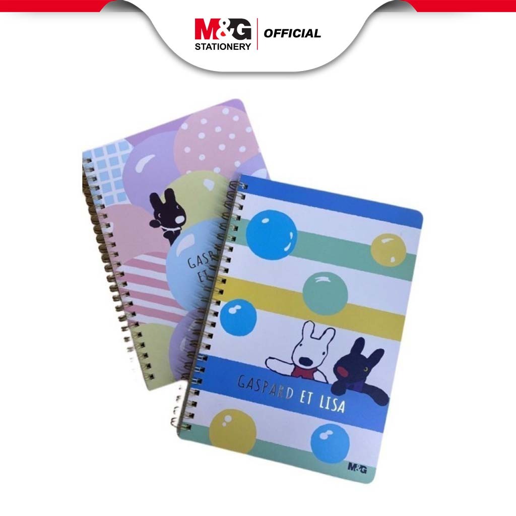 

M&G Gaspard et Lisa A5 40shhets Glued Notebook