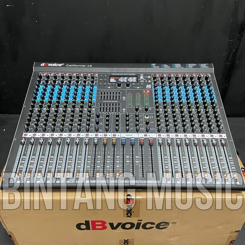 mixer dbvoice california16 original mixing db voice california 16 channel