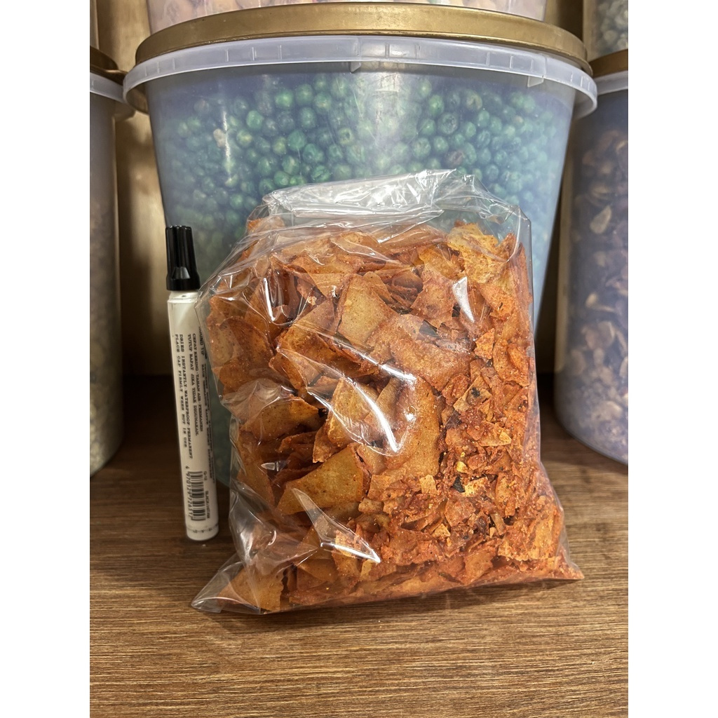 

Kripik Singkong Rasa Balado - Bumbu Ndeso - Lada Hitam 250g