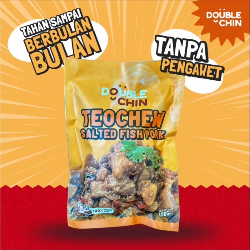 

DOUBLECHIN TEOCHEW SALTED FISH PORK 100GR personal pack