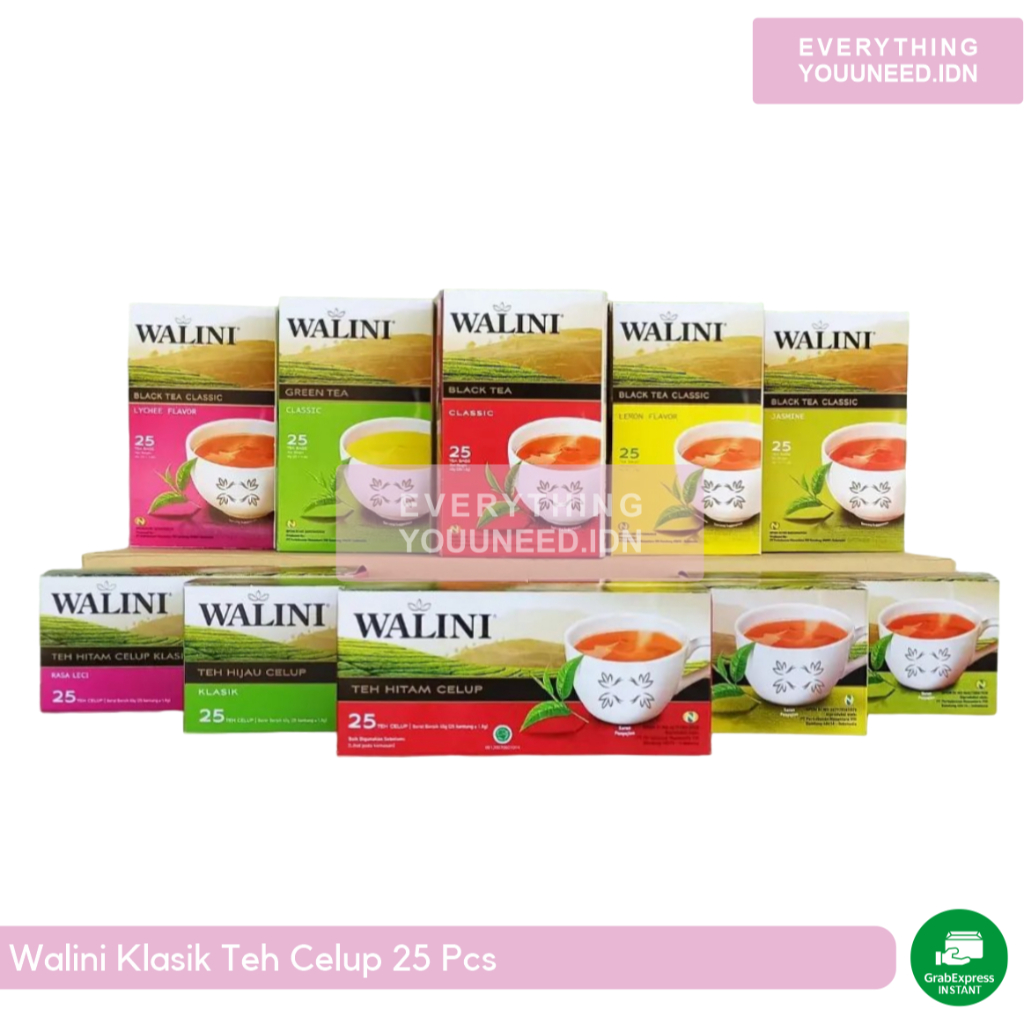 

Teh Walini Klasik 25 Bags All Varian