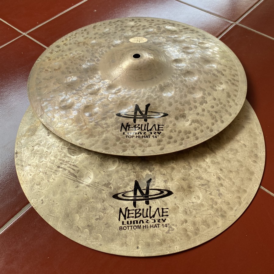 Cymbal NEBULAE LUNAR 14 LUDHH DRY 14  Hi Hat