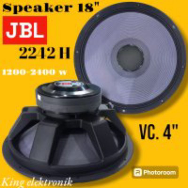 SPEAKER 18INCH JBL 2242H