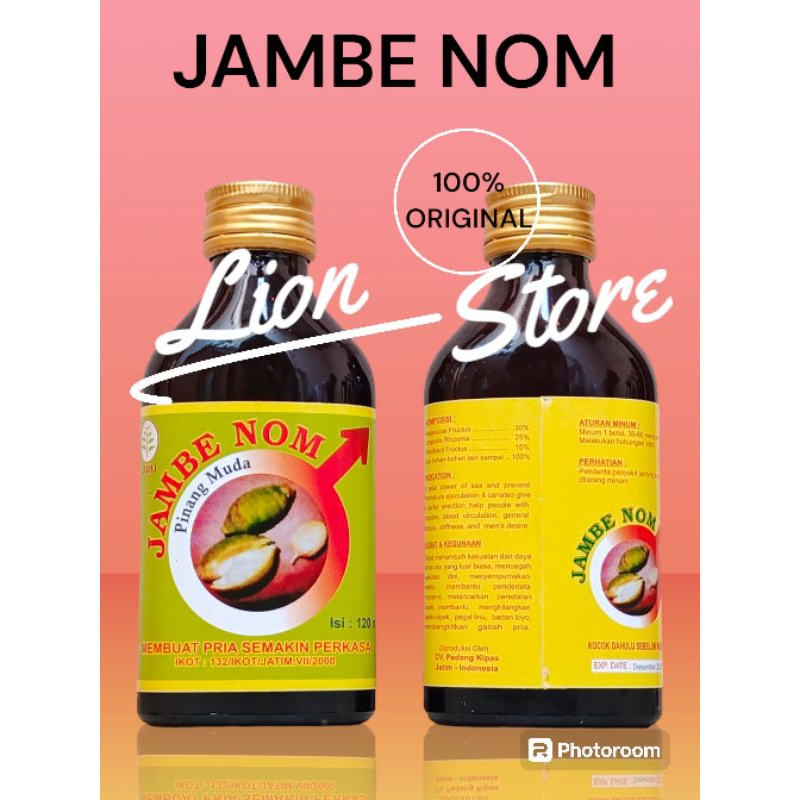 

JAMU JAMBE NOM PINANG MUDA