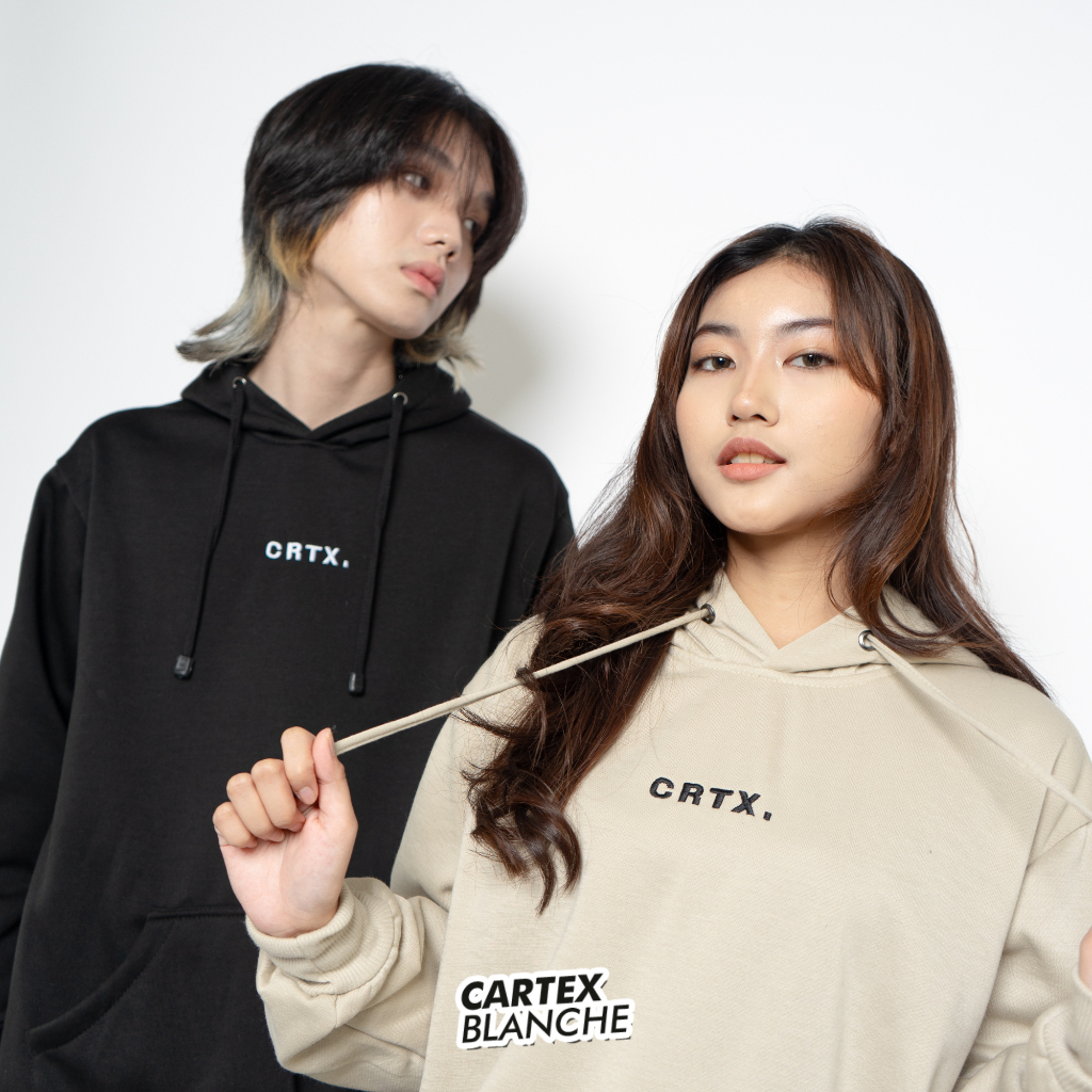 Cartexblanche - Crtx Jaket Hoodie Jumper Bordir Unisex Pria - Wanita Size M - Xxxl