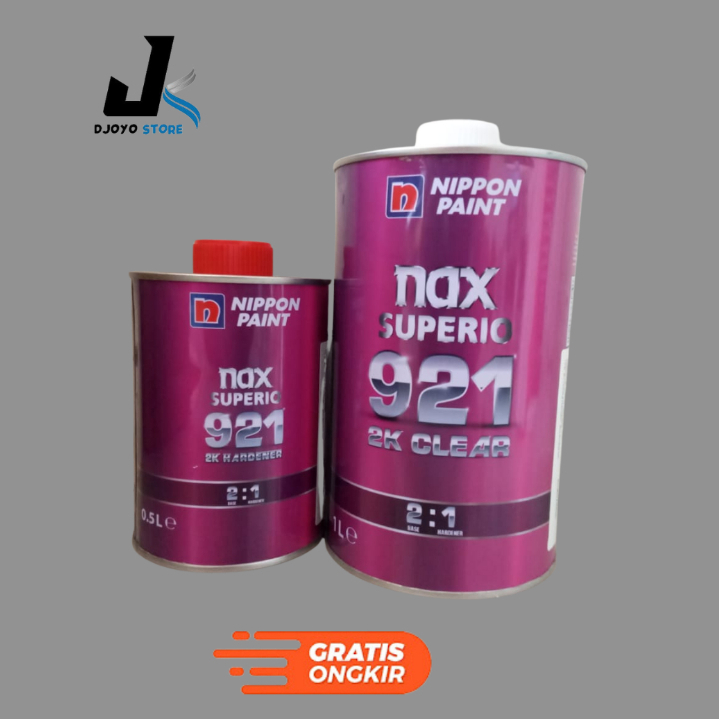 CLEAR NIPPON NAX SUPERIO 921 HARDENER & CLEAR 2:1