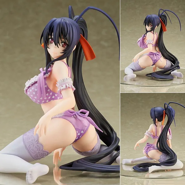 [Cast Off] PVC Figure 1/7 Akeno Himejima - Lingerie Ver. High School DxD (Re-Release) By Bellfine