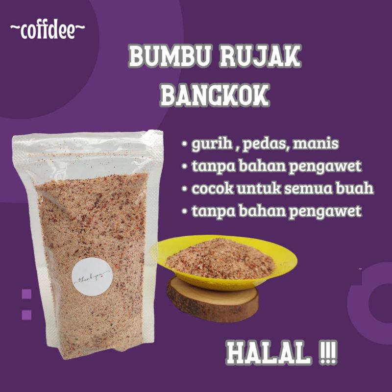 

Sambal Rujak Thailand Bubuk, Garam Rujak Extra hot