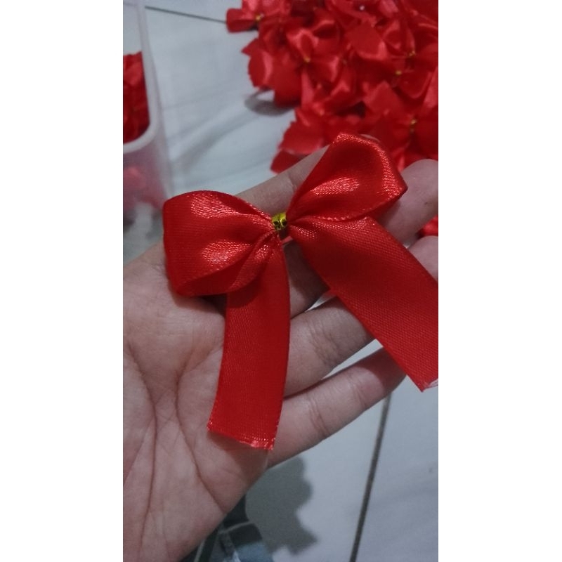 

Pita Souvernir 2 CM 100 pcs | Pita siap pakai | Pita hantaran