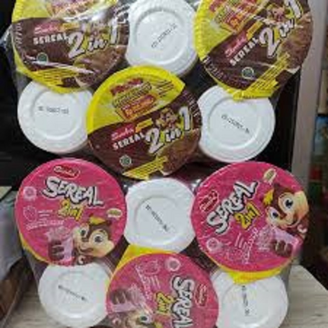 

Simba Cereal 2in1 Choco Chips Cup 1 Pak isi 6 Pcs 24gr