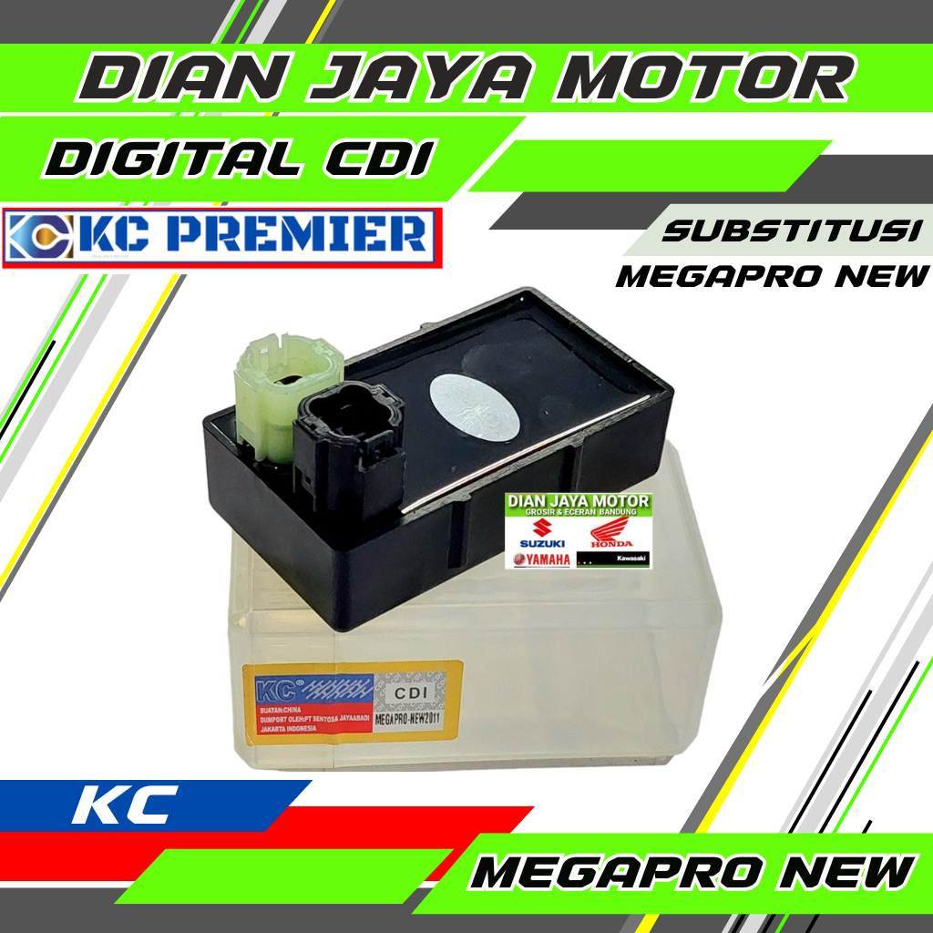 CDI Megapro New  KC Premier Capasitor Discharge Ignition CDI Honda Megapro New DJM Dian Jaya Motor