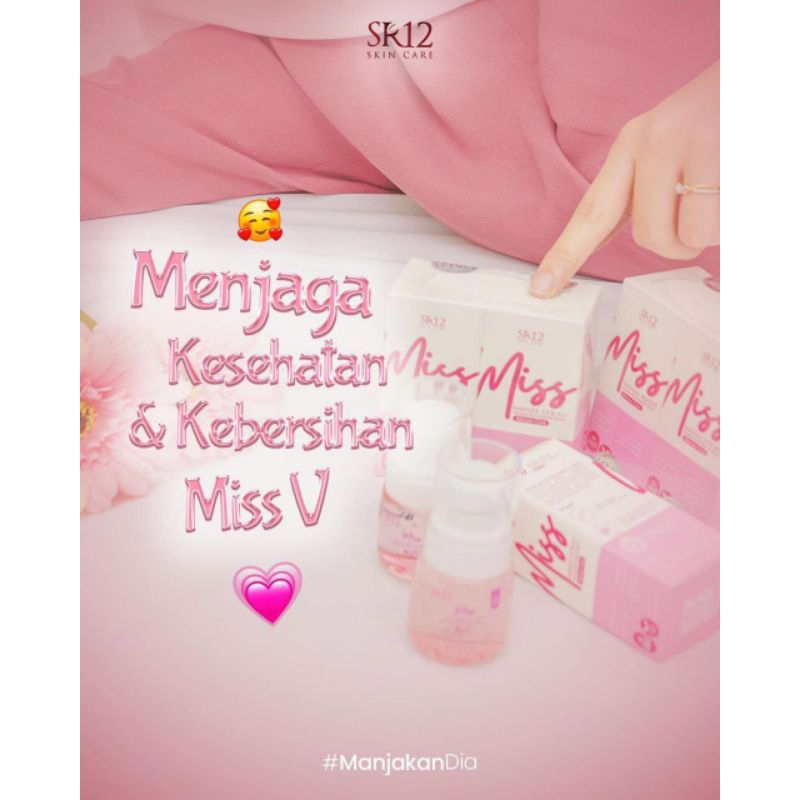PAKET MISS MANJA WASH & MANJA SPRAY SR12 ORIGINAL / MISS MANJA SPRAY BPOM
