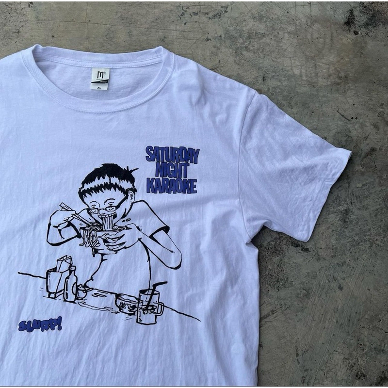 Tshirt Kaos- Saturday Night Karaoke