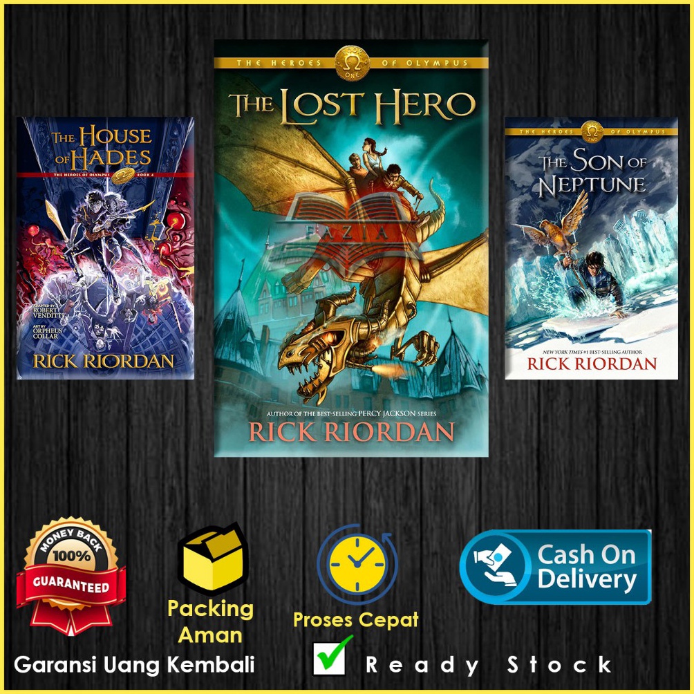 SPESIAL The Lost Hero  The Son of Neptune  Heroes of Olympus  The House of Hades  The Blood of Olymp