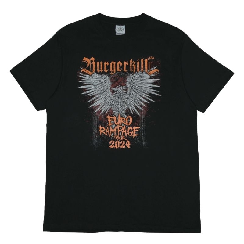 T-shirt Burgerkill - Euro rampage tour 2024