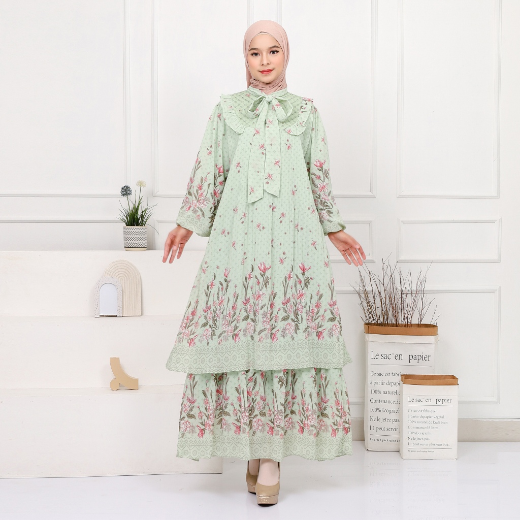 Gamis Maxy Dress Ceruti CRT Atika