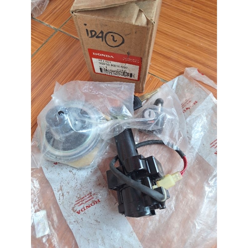 keyset megapro hiu original ahm honda kunci set tangki jok megapro lama MP hiu ori 35010-keh-950