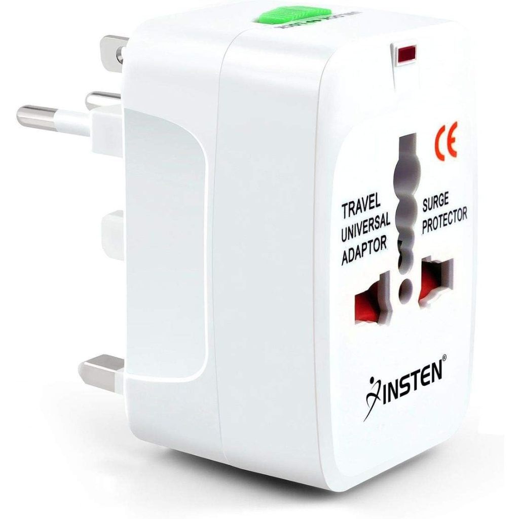 TRAVEL COLOKAN UNIVERSAL ADAPTOR / Surge PROTECTOR Worldwide All in One Plug AC POWER Insten Travel 