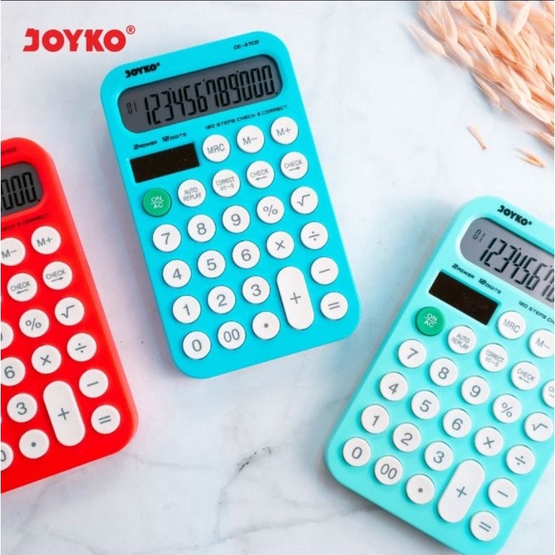 

DISCOUNT Kalkulator JOYKO CC 47CO Calculator Check Correct Bisa Cek Ulang