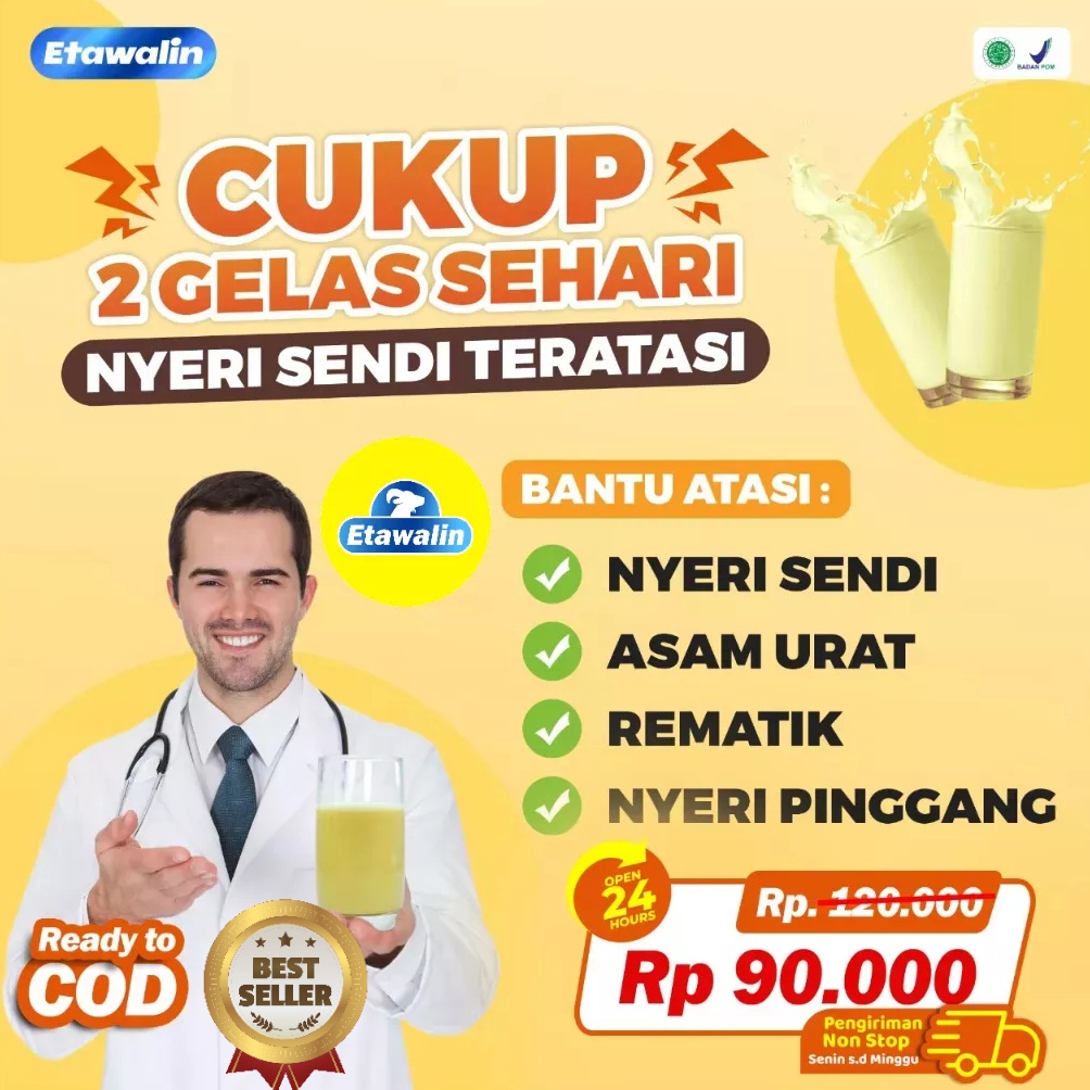 

Termurah Etawalin Susu Kambing Etawa Tingkatkan Kepadatan Kesehatan Tulang Sendi Susu Anti Pengapuran Sendi Asam Urat Rematik Reumatik Nyeri Sendi Cocok Untuk Lansia