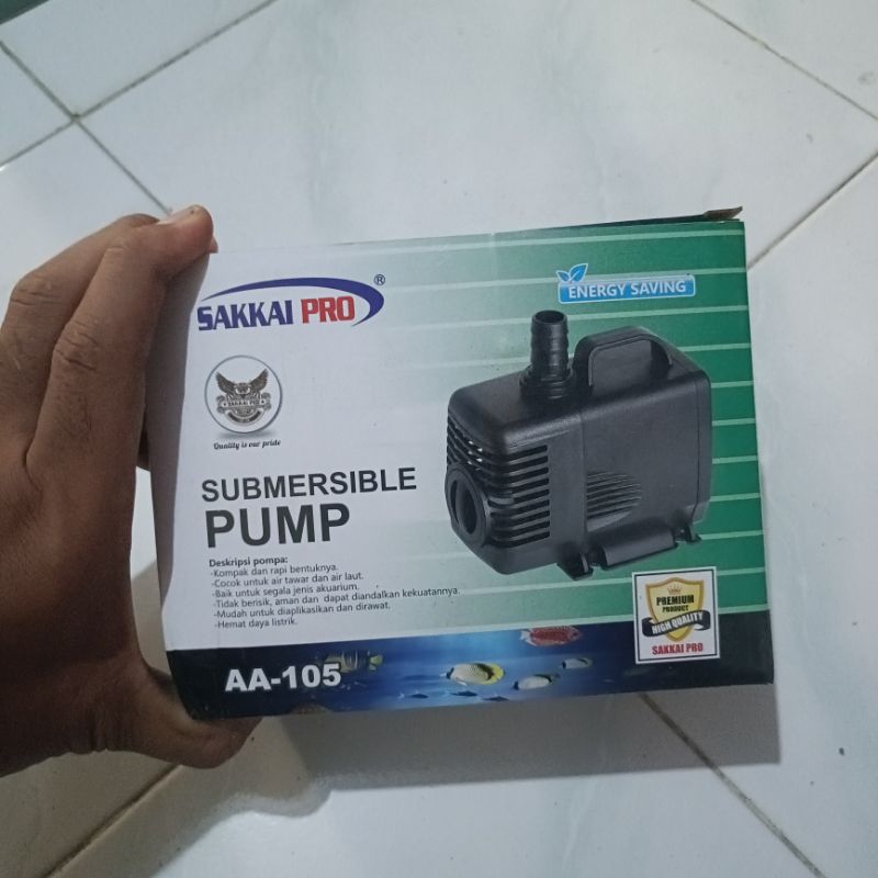 Sakai pro AA105 pompa kolam / aquarium 3000 liter/jam