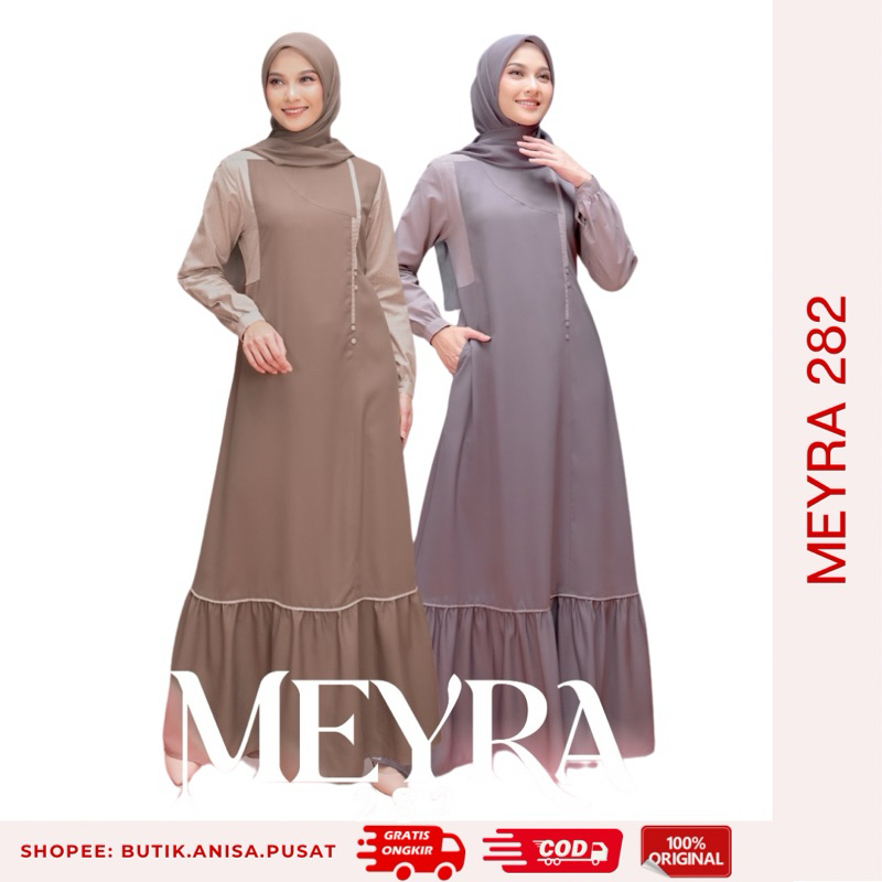 PUSAT - SEPLY Gamis Meyra 282 Brown Taro