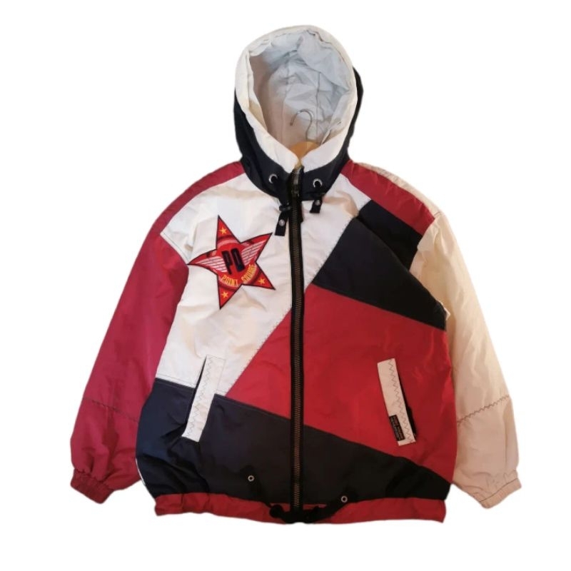 Hoodie Zipper POINT SQUARE WINTER JACKET VINTAGE