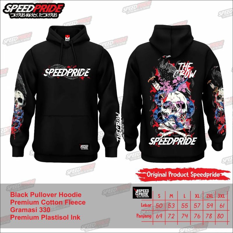 Hoodie Speedpride The Crow