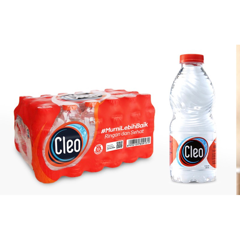 

Air Mineral Cleo 220 ml - 24 pcs