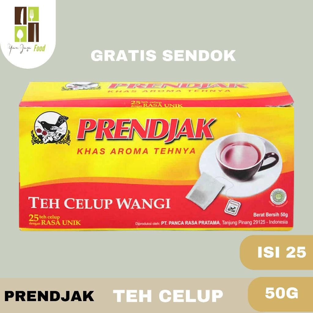 

Prendjak Teh Celup Wangi / Rasa Unik Khas Aroma Teh / Teh Prenjak isi 25 Sachet 50g