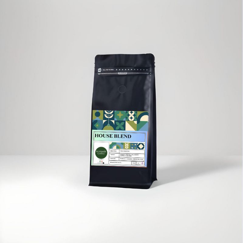 

Biji Kopi bubuk House Blend Robusta 20% Arabika 80% 1Kg - Aromatik Coffee