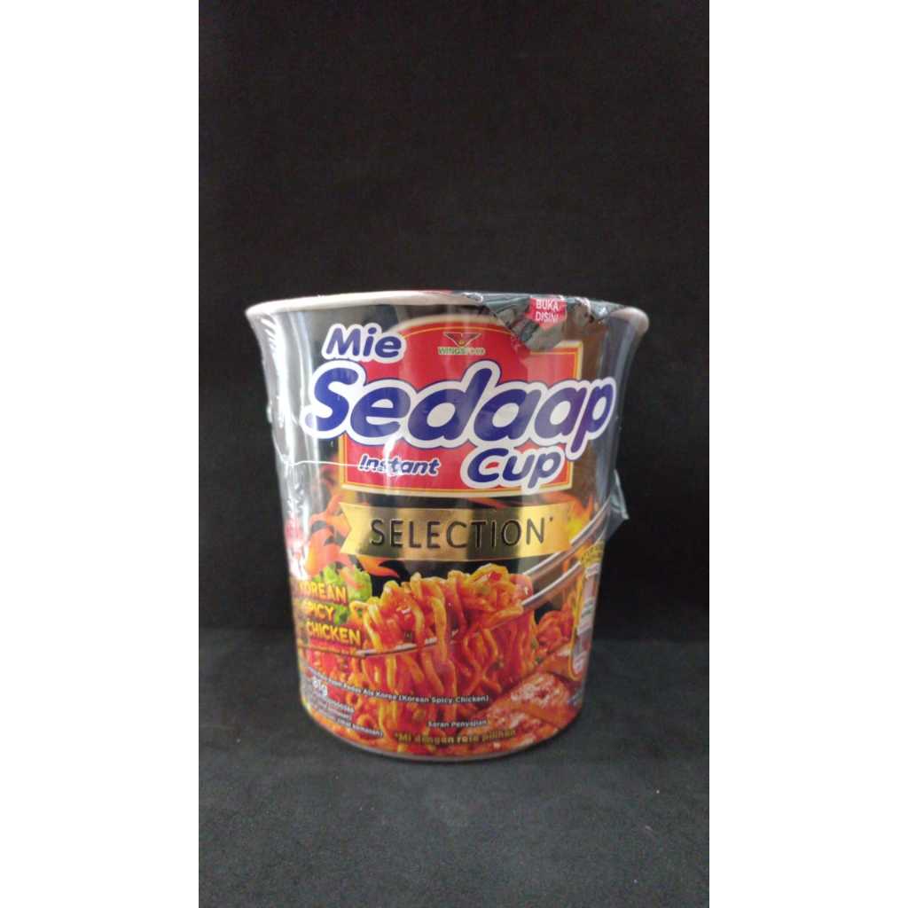 

SEDAAP MIE INSTAN GORENG CUP KOREAN SPICY CHICKEN CUP 81GR