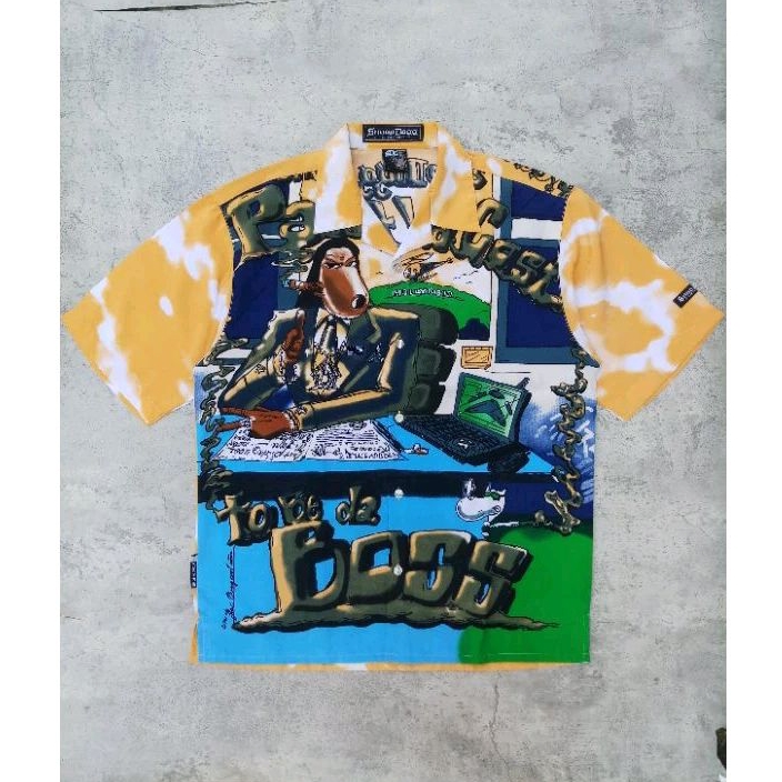Vintage snoop dogg | aop shirt y2k second | vintage rap tee | snoop dogg clothing company | kemeja f