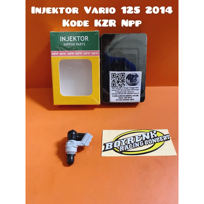 INJEKTOR VARIO 125 2014 KODE KZR NPP- BOYRENK RACING