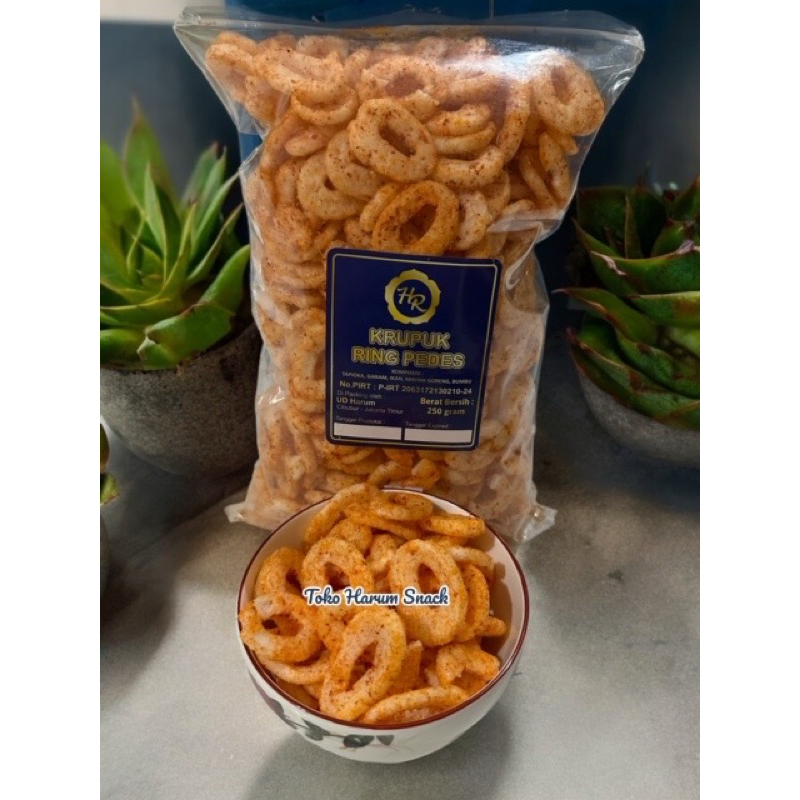 

Kerupuk Ring Pedes 250gr