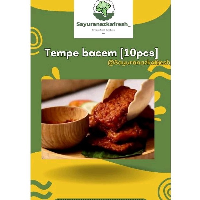 

Tempe Bacem Homemade [10Pcs]