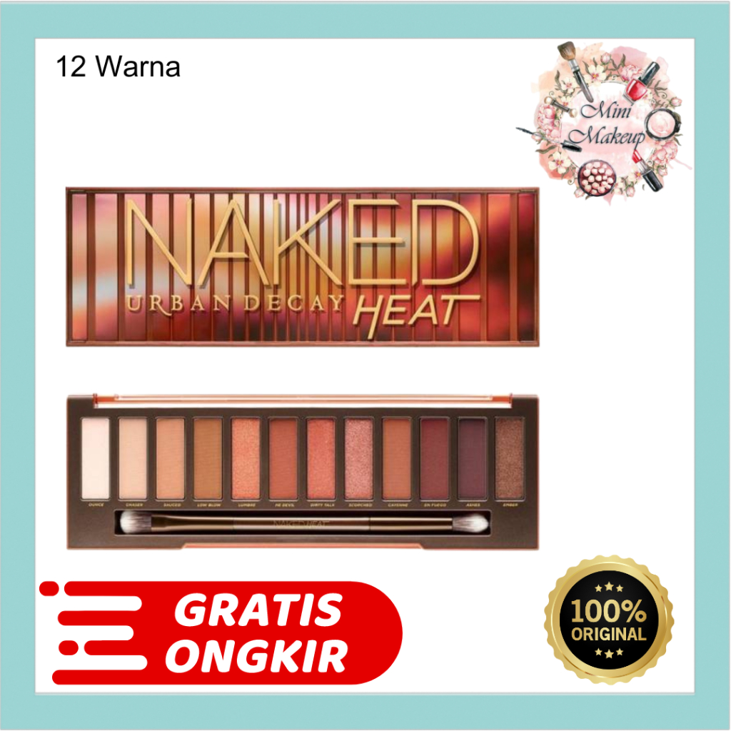 ORIGINAL Urban Decay Naked Heat Eyeshadow Palette