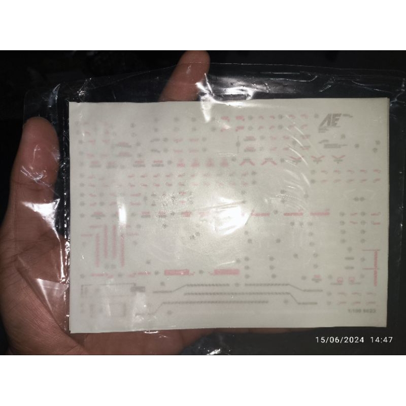 decal sinanju stein MG 1/100 daban 6623 ver ka gundam model kit 
Pre-Cut
baru dalam plastik belum te