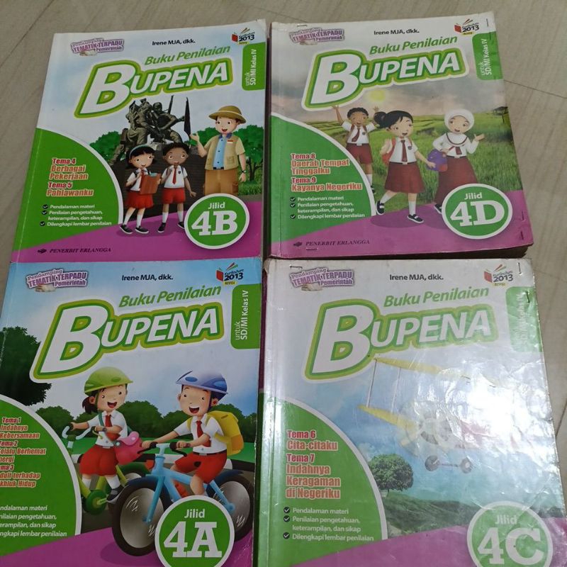 bupena kelas 4(ORI bekas)